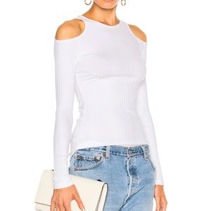 Cut out shoulders. Designer brand!